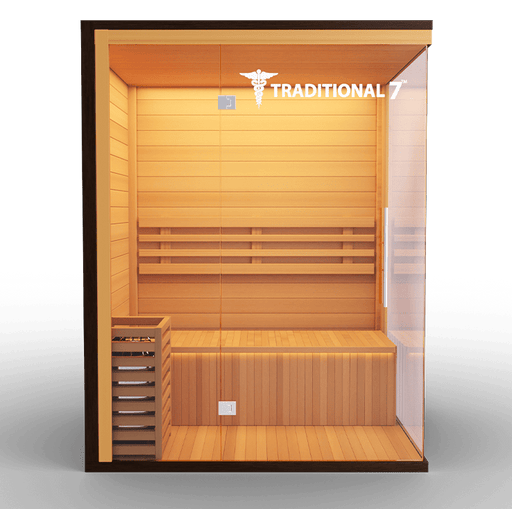 Traditional 7 v2a Medical Sauna