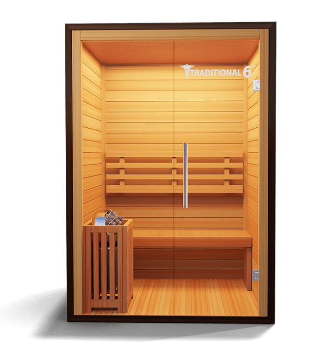 Traditional 6 Medical Indoor Sauna