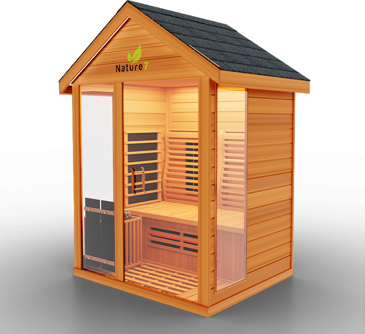 Nature 7 Medical Hybrid Outdoor Sauna