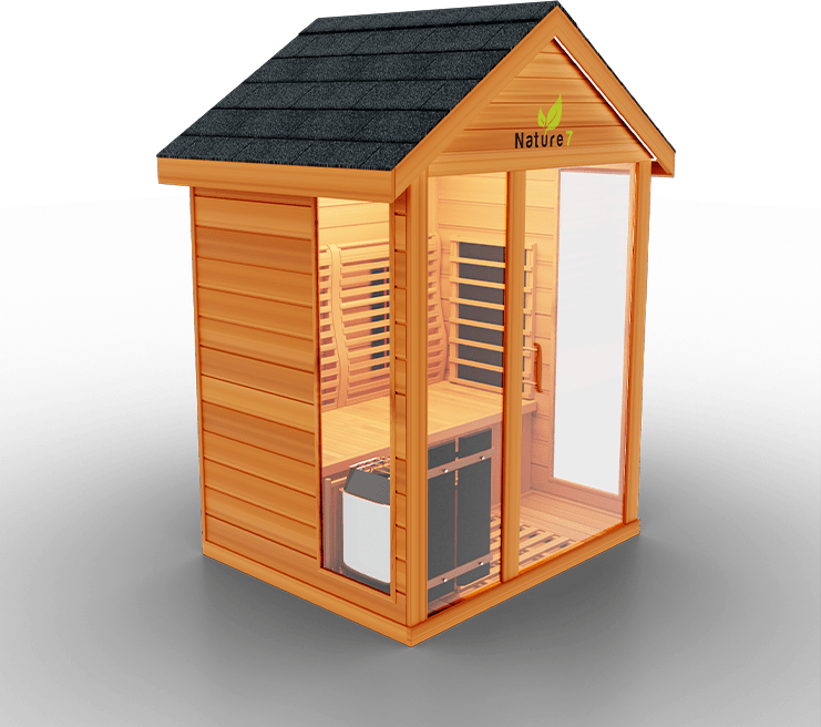 Nature 7 Medical Hybrid Outdoor Sauna