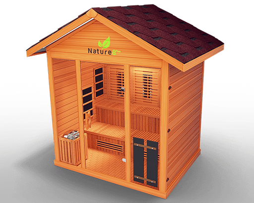 Nature 8 plus Medical Hybrid Outdoor Sauna