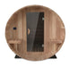 Electric Barrel Sauna with Canopy