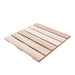 Duck-Board Flooring for Saunas